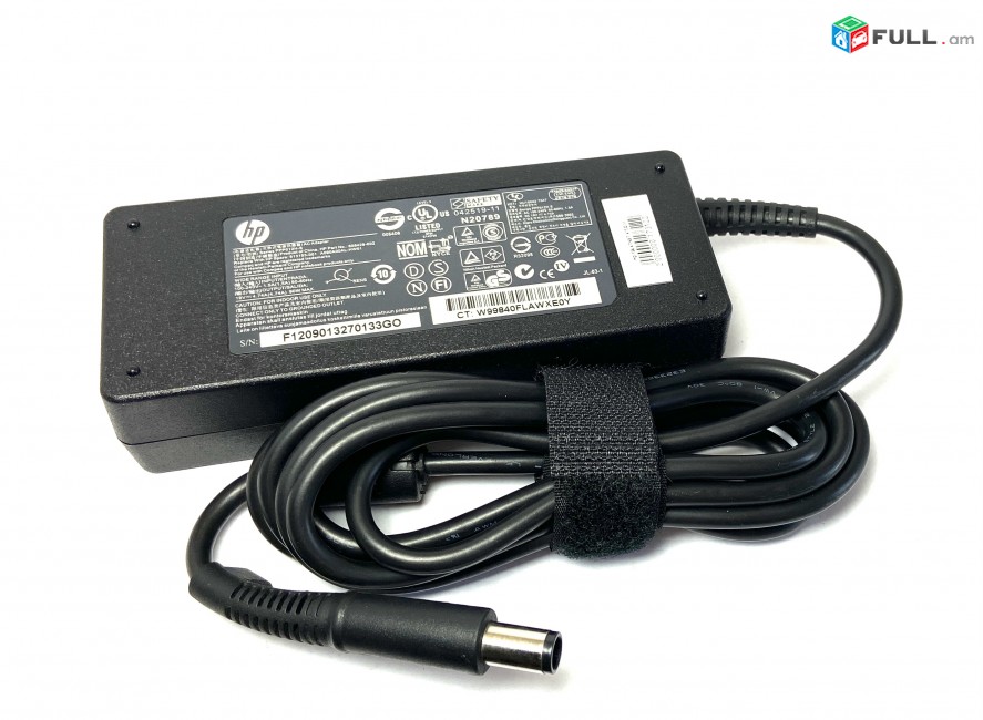 Notebooki Zayradchnik Charger HP 19V 4.74A Adapter ՕՐԻԳԻՆԱԼ ՕԳՏԱԳՈՐԾՎԱԾ
