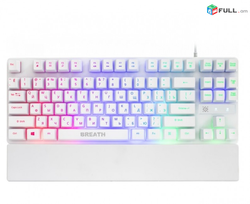 Խաղային ստեղնաշար DEFENDER MINI BREATH GK-184 gaming keyboard игровая клавиатура