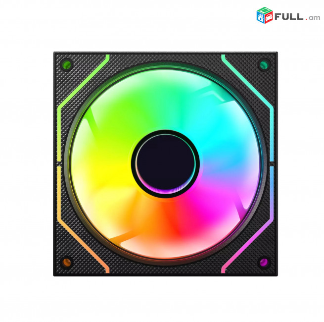 Հովացուցիչ * (Cooler) Вентилятордля корпуса GMNG GG-CF120ARGB5-PWMBK ARGB 120х120x25 черный 4-pin