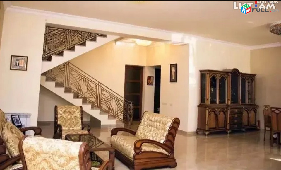 AK2805  Երեք հարկանի քարե տուն Բաբայան փողոցում Քանաքեռ Զեյթունում, 510 ք.մ., 3+ սանհանգույց