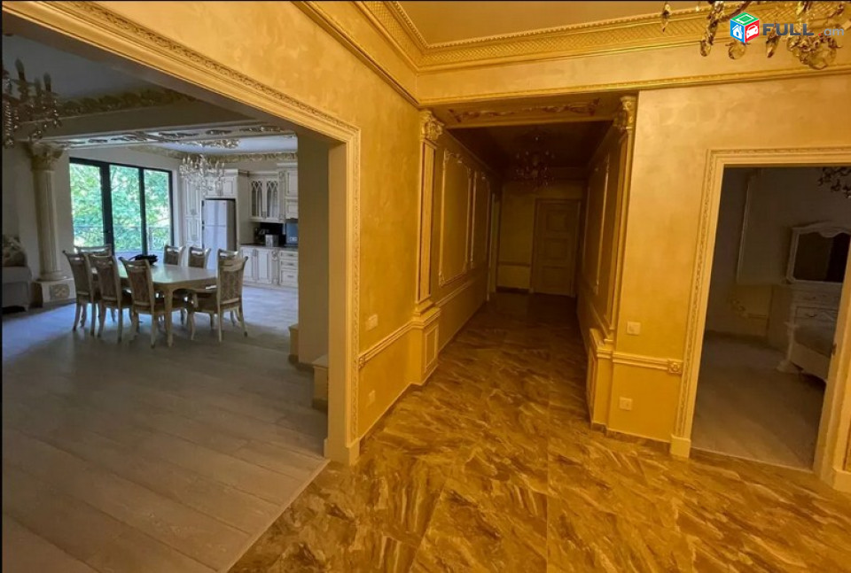 AK4250   Ընդարձակ 4 սենյականոց բնակարան նորակառույց շենքում Փավստոս Բուզանդի փողոցում, 203 ք.մ.