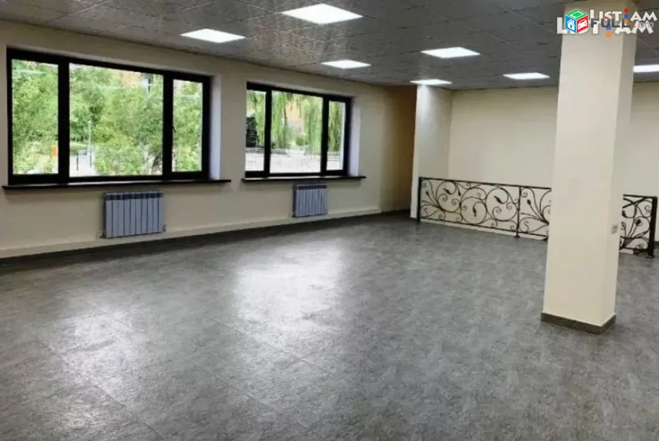 AK10162  Գրասենյակային տարածք Ռիգայի փողոցում Արաբկիրում, 350 ք.մ.