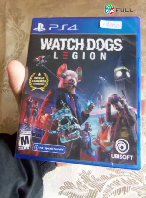 Watch Dogs Legion PS4 PS5 նոր փակ տուփ Playstation