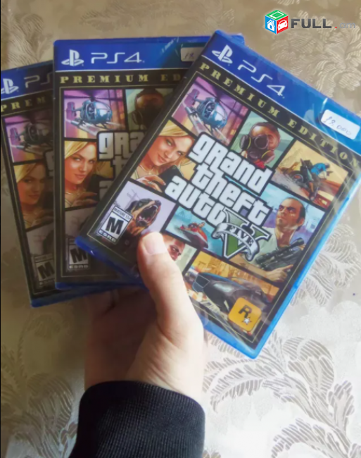 GTA 5 Premium Online Edition PS4 PS5 Playstation 5 nor disk pak tup