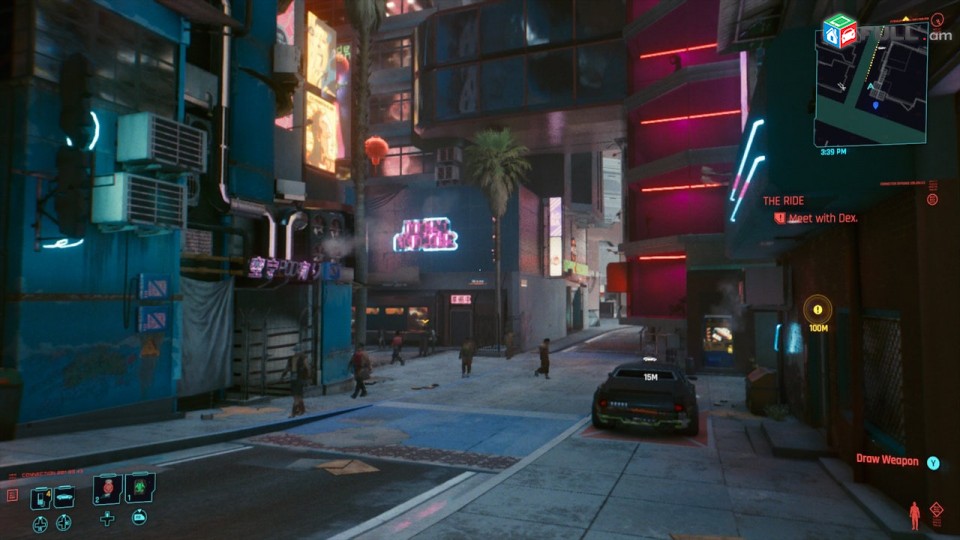 PS4 PS5 Playstation 4 Playstation 5 Cyberpunk 2077 նոր փակ տուփ nor disk pak tup