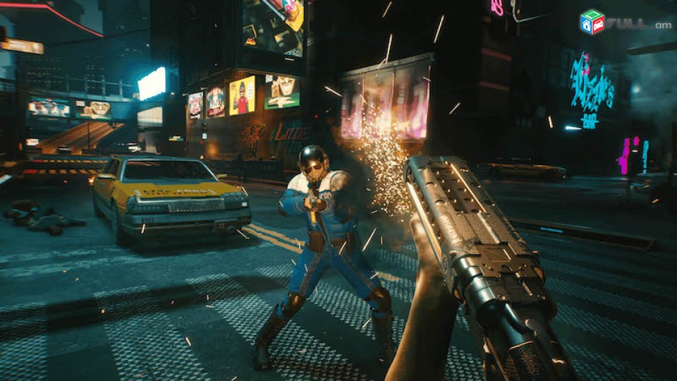 PS4 PS5 Playstation 4 Playstation 5 Cyberpunk 2077 նոր փակ տուփ nor disk pak tup