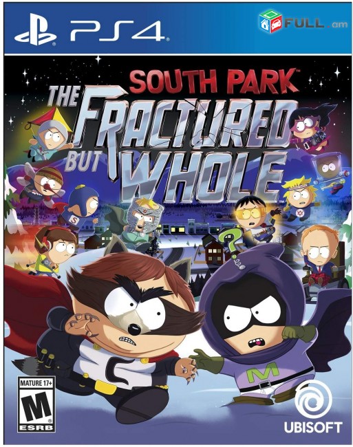 South Park The Fractured but Whole PS4 PS5 Playstation disk դիսկ նոր փակ տուփ pat tup nor 