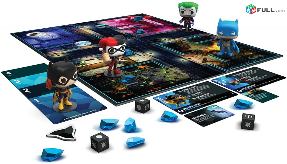 Funko Funkoverse: DC Comics 100 4-Pack Board Game սեղանի խաղ