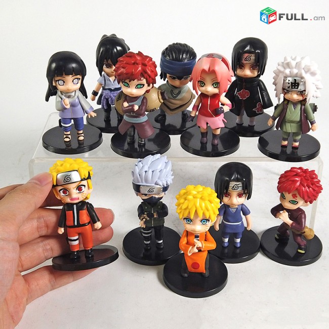 Naruto Figures 6 հատ  + գլխակապ