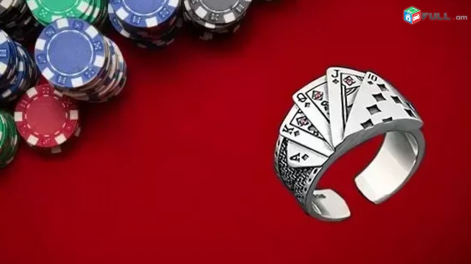 Lucky Card Poker վզնոց + մատանի