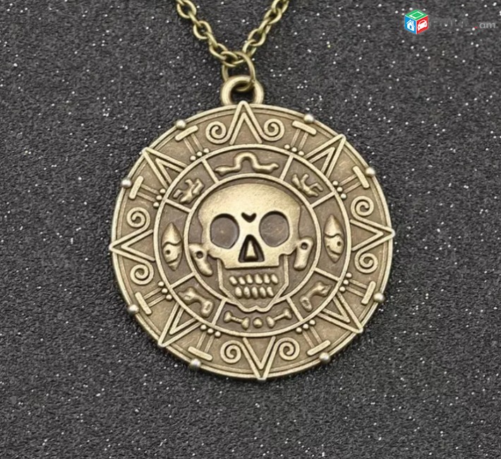 Pirates of the Caribbean Aztec Coin վզնոց