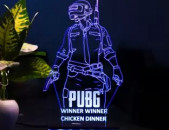 PUBG 3D Lamp