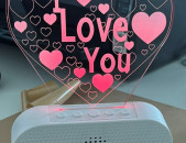 I Love You 3D Lamp բարձրախոս