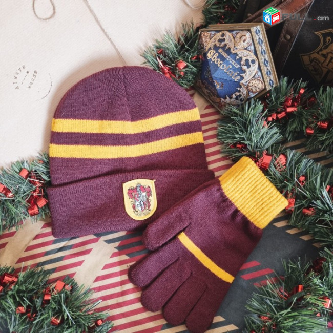 Harry Potter գլխարկ + ձեռնոց