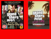 GTA 4 Complete Edition + Grand Theft Auto: Vice City Next Gen edition խաղեր ֆլեշկայով Windows PC