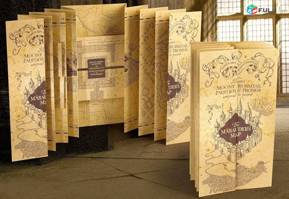 Harry Potter Marauder's Map քարտեզ