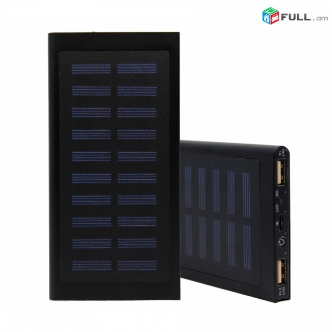 Հեռախոսի Արևային Լիցքավորիչ 8000mAh Power Bank Solar Charger