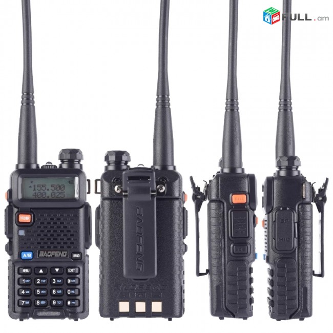 Baofeng UV-5R 8 wat Ռադիոկայան Ռացիա մինչև 10կմ հեռավորություն կախված տեղանքից Racia