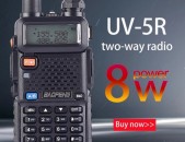 Baofeng UV-5R 8 wat Ռադիոկայան Ռացիա մինչև 10կմ հեռավորություն կախված տեղանքից Racia