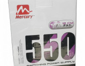 Համակարգչի Բլոկ պիտանի Блок питания MERCURY POWER SUPPLY SATA 550W 20 + 4pin սնուցման բլոկ