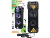 BT SPEAKER ZQS-6203 Bluetooth, միկրոֆոնով, FM, MP3 և լույս