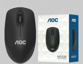 AOC Wireless Mouse MS320 անլար օպտիկական համակարգչային մուկ 1600DPI