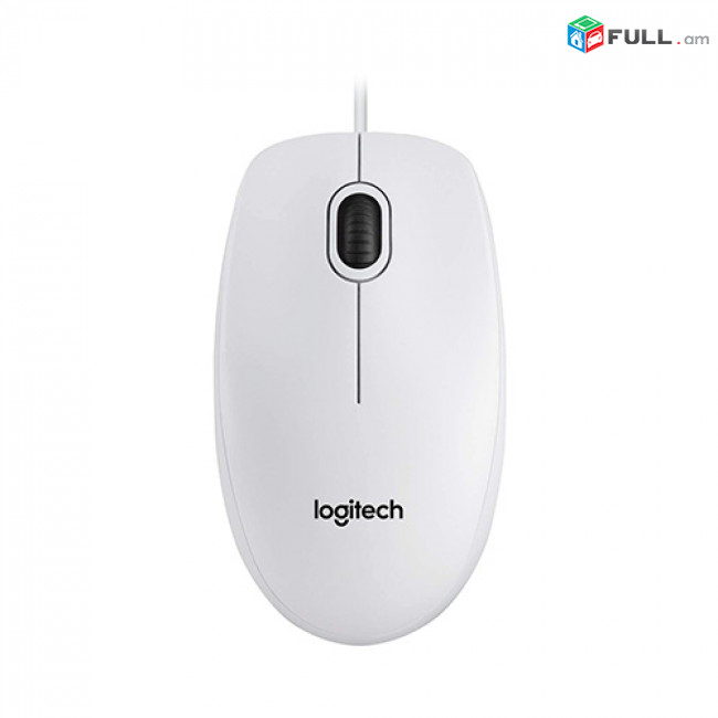 Logitech B100 օպտիկական USB մկնիկ լարային։