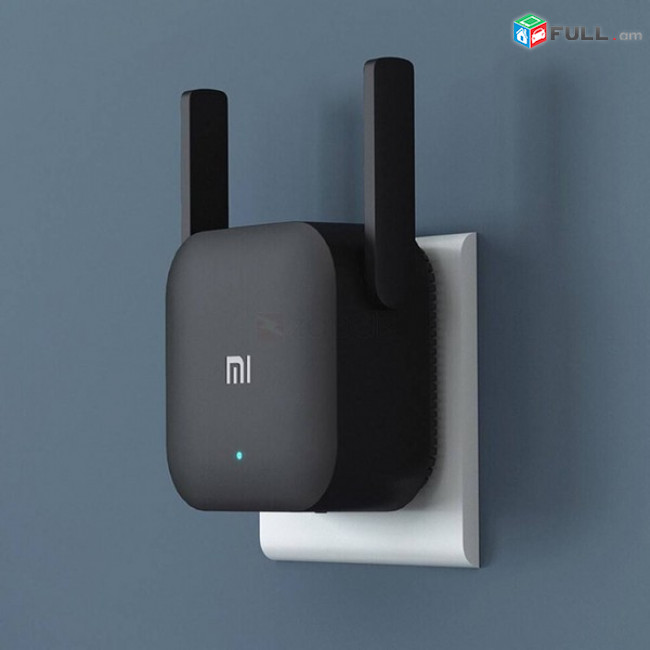 Xiaomi / Wi-Fi ազդանշանի ուժեղացուցիչ (կրկնող) Xiaomi Mi Wi-Fi Amplifier Pro R03 (սև) Усилитель Wi-Fi сигнала (репитер)