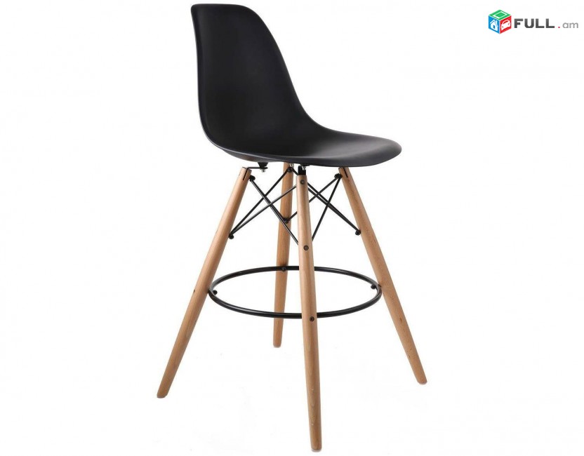 Աթոռ բառի LOFT սև, աթոռ լոֆթ, стул Loft (ռեստորան, սրճարան, ֆուդկուրտ, բիստրո, բար, խոհանոց)