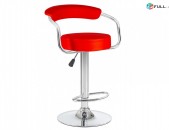 Աթոռ բառի կարմիր, барный стул красный