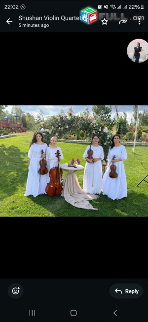 Jutakahar  093497234 լարային քառյակ  violin kvartet  կվարծետ qaryak
