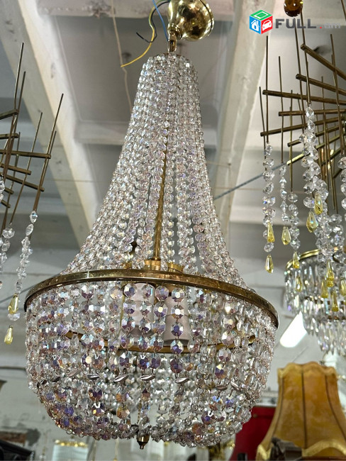 Хрустальная люстра _ Crystal chandelier _ Բյուրեղյա ջահ