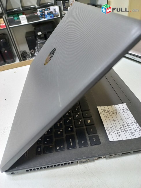 HP 250 g6 նոութբուք գերազանց վիճակ CPU-i3 6060 RAM-4GB HDD-500GB