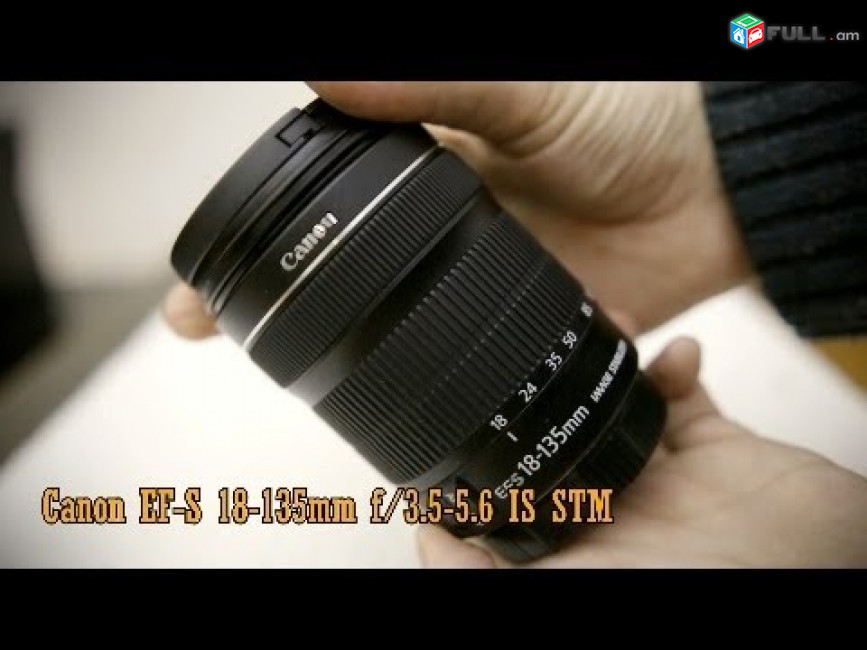 Canon EF-S 18-135mm f/3.5-5.6 IS STM Lens.+filter+blenda.