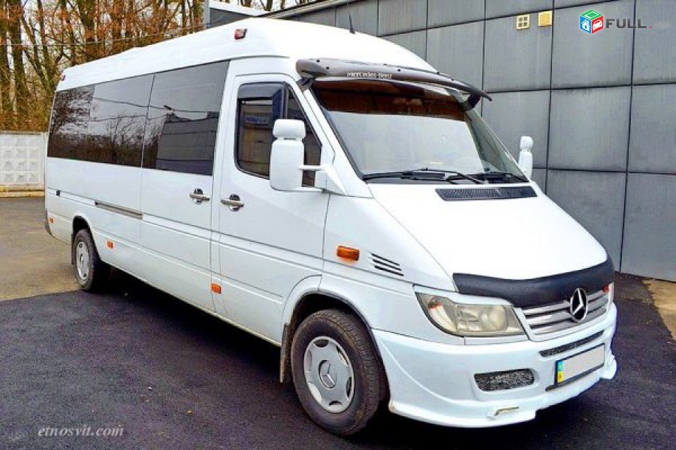 Turer hayastanov ev Arcaxov, sprinter, mikroavtobus