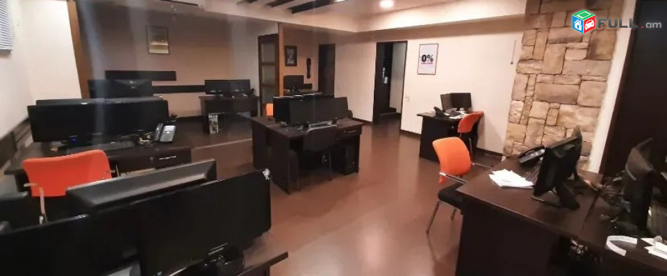 Կոդ 0055235  Գրասենյակային տարածք կենտրոնում, 174 ք.մ. Թումանյան Հանրապետության խաչմերուկ