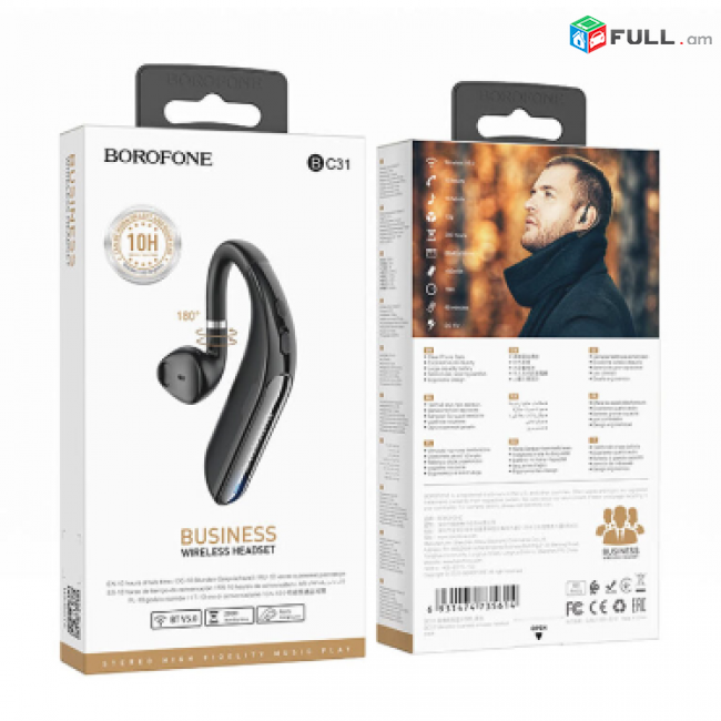 Մոնո ականջակալ վարորդների համար mono earphone անլար