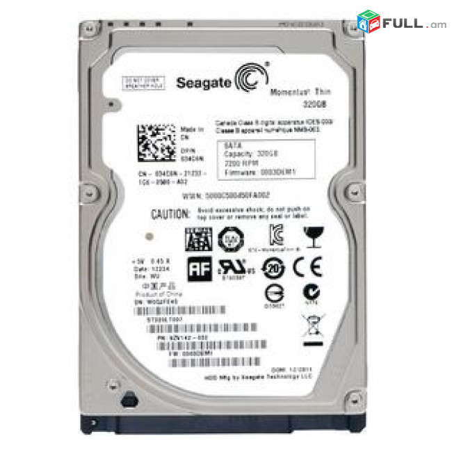 Seagate DiamondMax 21 320GB 7200RPM SATA 3Gbps 16MB Cache 3.5-inch Internal Hard Drive