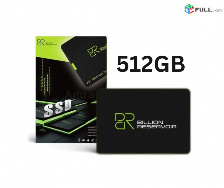Billion Reservoir SSD 512GB