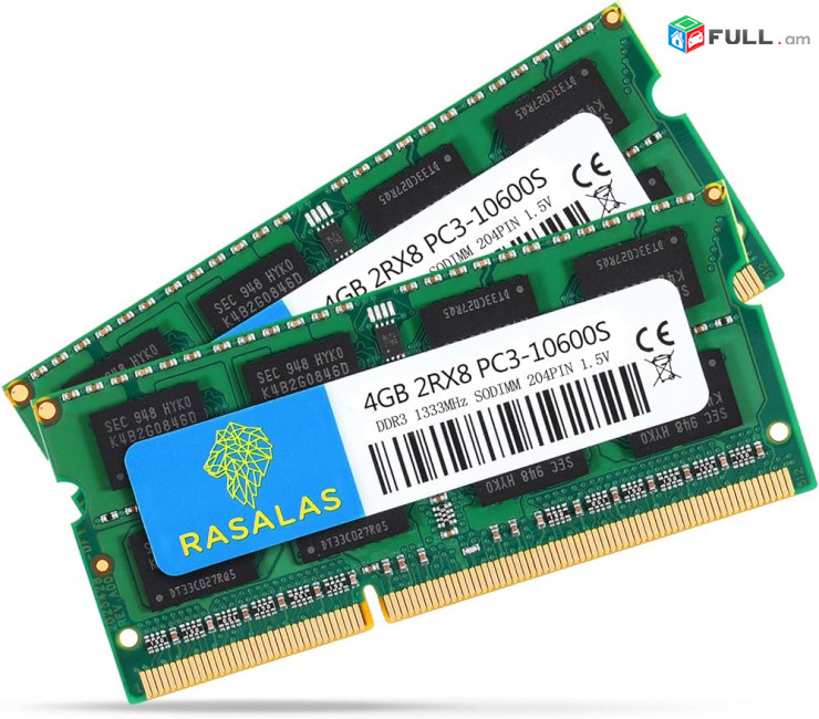 Rasalas 4GB DDR3L 1333 mhz