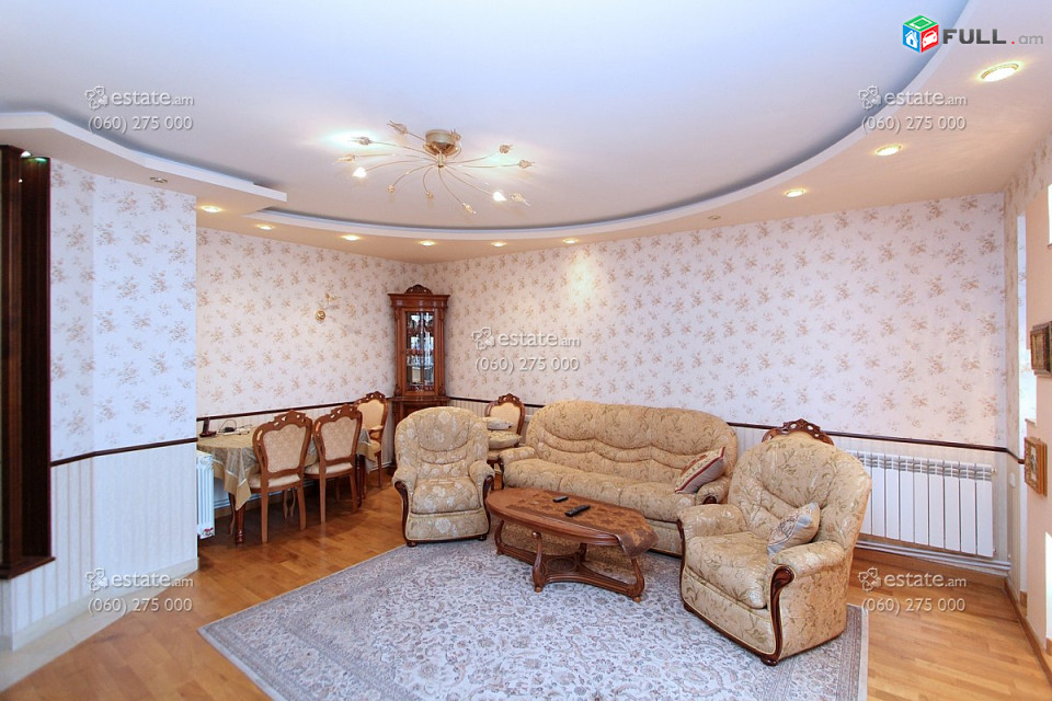 3 սենյականոց բնակարան փոքր կենտրոնում