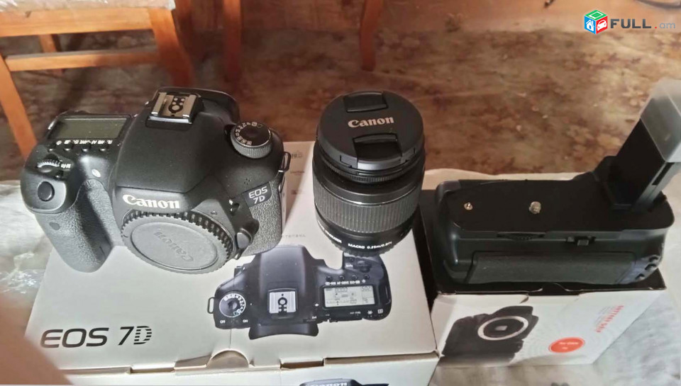 Canon 7d + canon 18-55mm is ii lens.