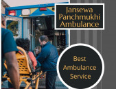 Pick Ambulance in Varanasi with Entire Modern Care by Jansewa Panchmukhi