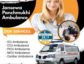 Authentic Ambulance Service in Patna by Jansewa Panchmukhi 