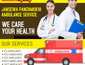 Hi-Tech Road Ambulance Service in Purnia by Jansewa
