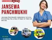 Pocket-Friendly Ambulance Service in Pitampura by Jansewa Panchmukhi