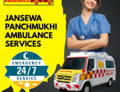 Ventilator Ambulance Service in Kapashera by Jansewa Panchmukhi