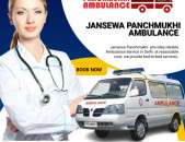 Jansewa Panchmukhi Ambulance Service in Gaya with Medical Equipment