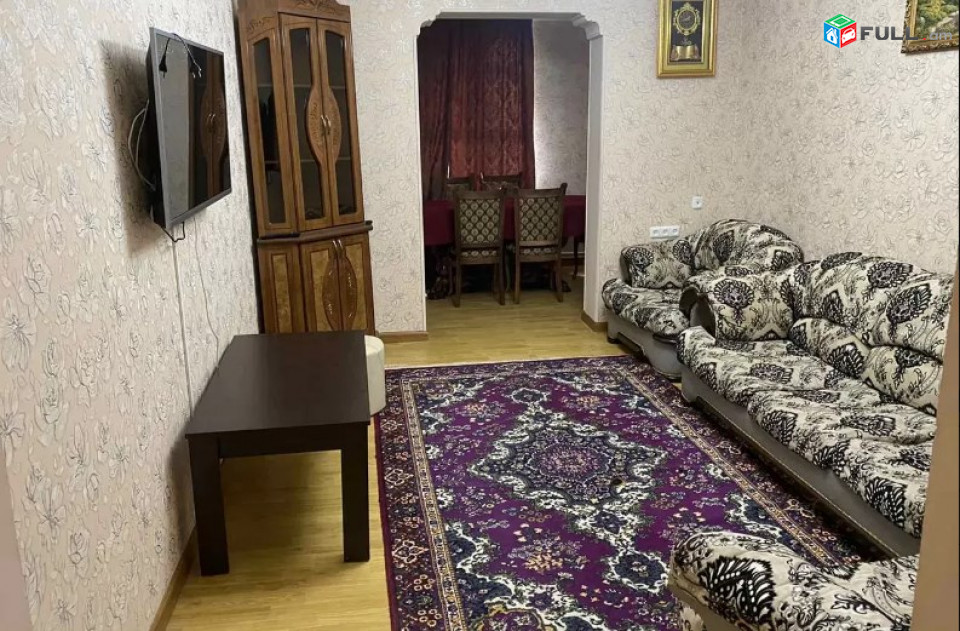 AV0039 Վարձով է տրվում 3 սենյականոց բնակարան Մանթաշյան փողոցում