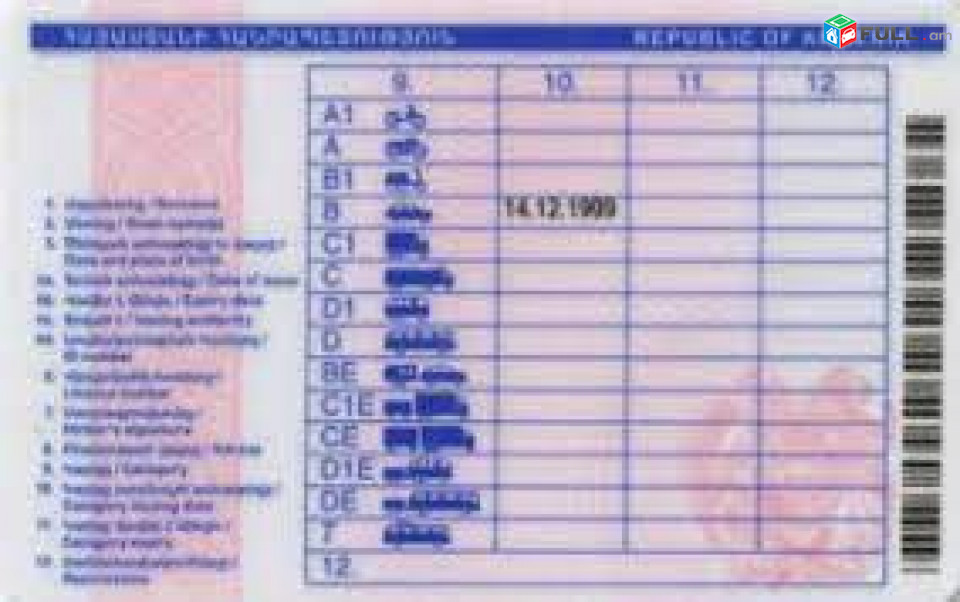 ստացեք ձեր վարորդական իրավունքը առցանց